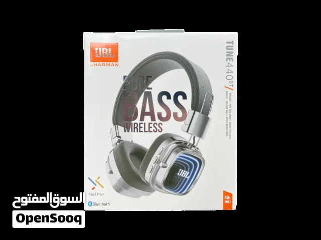 سماعة رأس بلوتوث JBL TUNE 440BT بإضاءة 3D LED – صوت Pure Bass