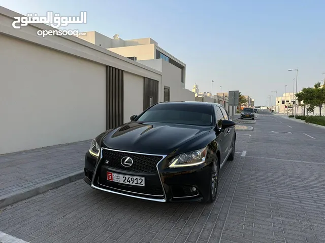 للبيع لكزس LS460 وارد F Sport  الشكل الجديد موديل 2014  موتر بحالة الوكالة