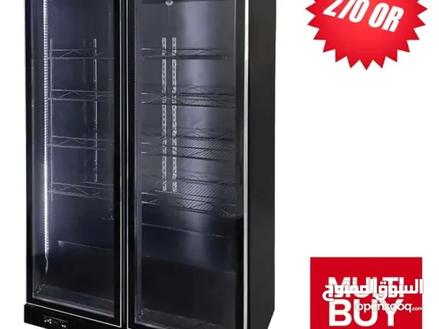 770 Litres  2 door Display Fridge  Display Fridge ثلاجة عرض