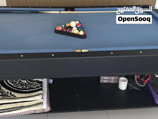 Ultimate 3-in-1 Multi-Game Hub  Billiards Air Hockey & Ping Pong - Urgent Sale!