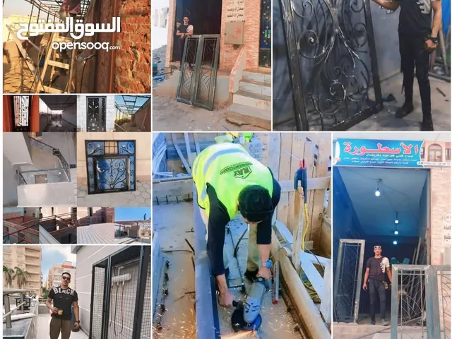 ورشة الاسطورة حداد فني كريتال وفورفورجيه فورجيه الورشه الفنية لتشكيل المعادن توريد تركيب صيانة تعديل