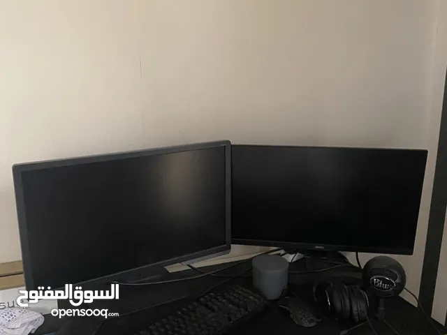 Both of the monitors are for 600 dirhams in total