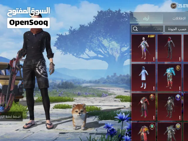 حساب ببجي للبيع   للجادين عليكم التواصل