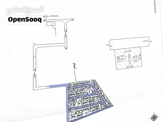 ارض للبيع 400 متر تاجوراء خلة فارس تخفيض.