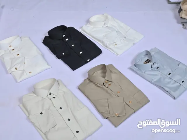 الأثواب قماش قطن درجة أولى متوفر جميع الألوان والمقاسات المقاس الرجالي (يلبس شبابي و رجالي) : من مقا