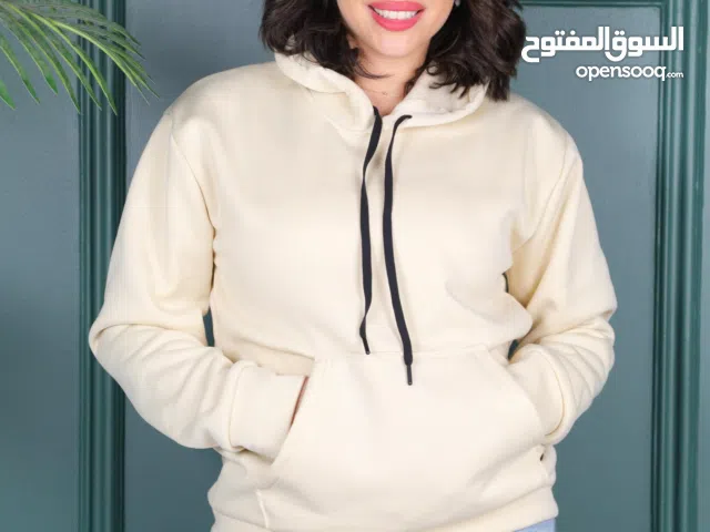 هودي نسائي ورجالي   مع جيب وطاقيه