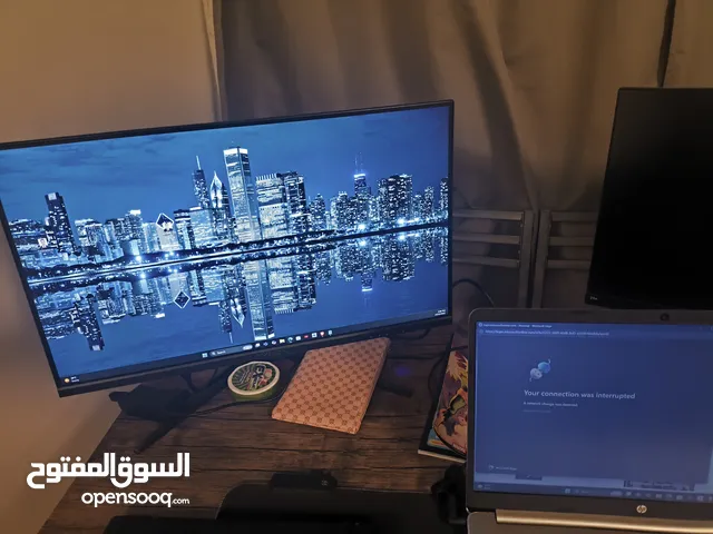 Gaming monitor GameOn, 2K QHD, 24", 180hz, 0.5 response time. With box