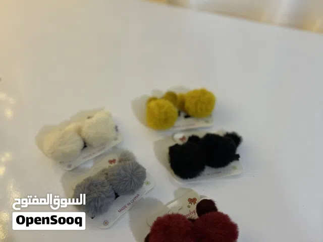 طباقات شعر على شكل دب وأرنب