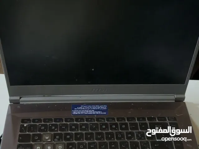جهاز لابتوب قيمنق (Msi thin)