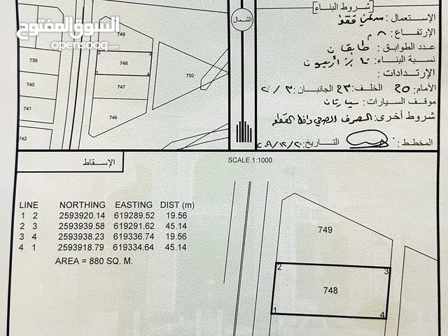 Residential Land for Sale in Al Dakhiliya Bidbid