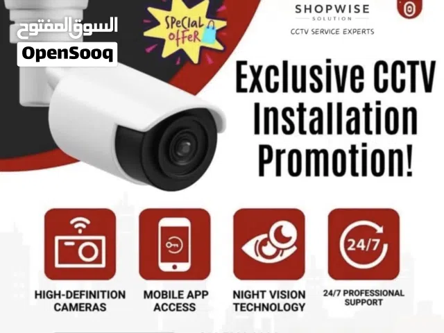 Secure Your Home & Business — CCTV Installation + Smart Home Solutions  20% OFF!