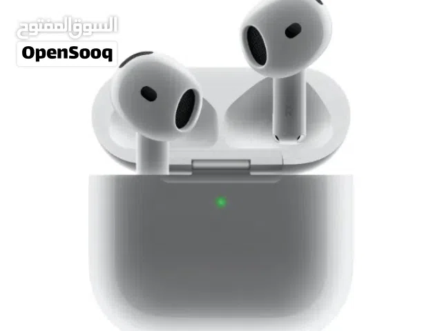 AirPods 4 سماعة  جديدة مكفوله من جميع وكلاء ابل في العالم