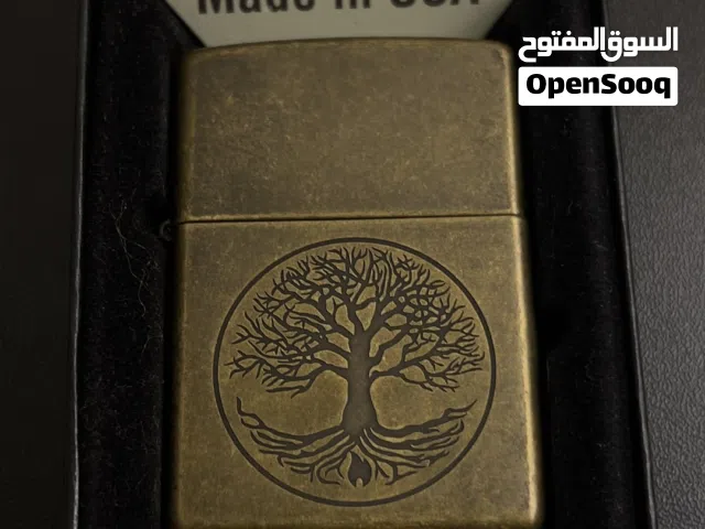 قداحة -ولاعة Zippo أصلية – نقش شجرة الحياة مع شهادة اصلية 100٪