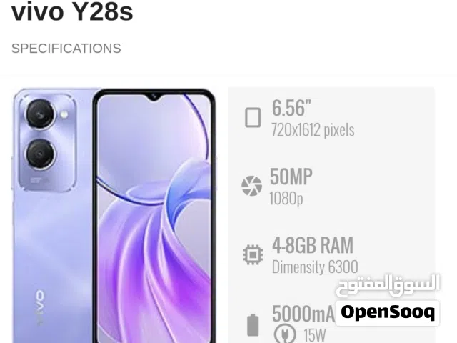 VIVO Y28S 8/256