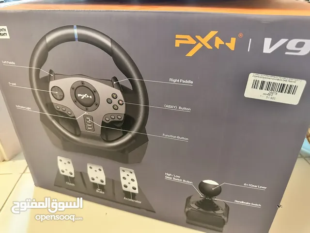 PXN V9 Steering Wheel – Used Under 3 Days! Like New originaly Bought for 51.900 OMR