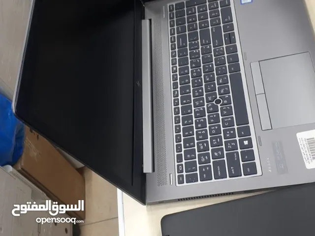 عرض قطعه فقط hpzpook core i7 جيل ثامن كفالة شهر