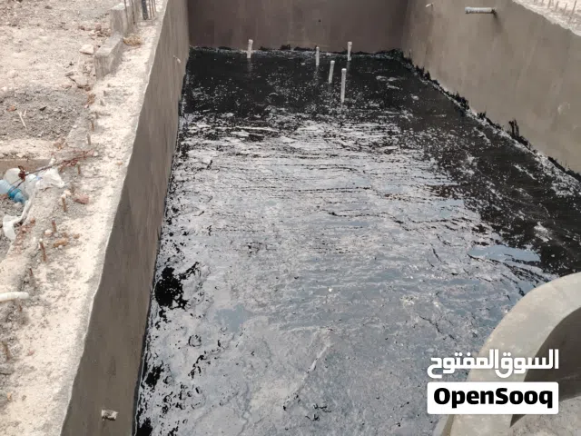 عزل باستخدام الزفته الساخنه
