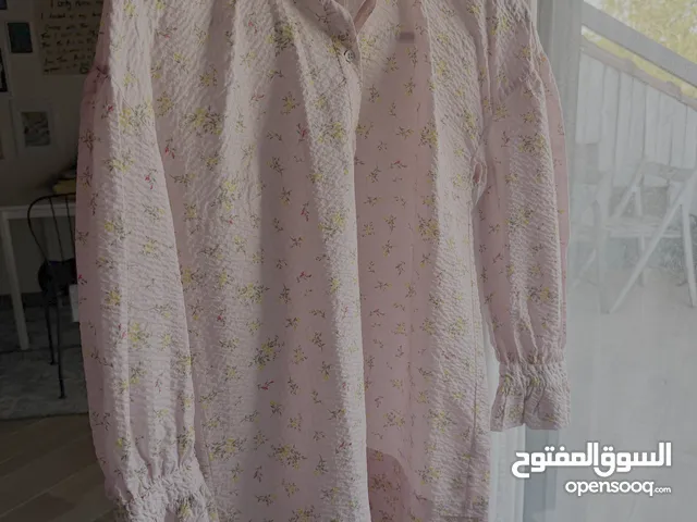 Pink floral Shirt Dress
