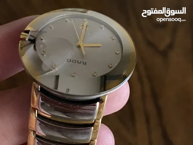 ساعات رادو رجالي للبيع في السعودية - ساعات ذكية : ساعات فضة