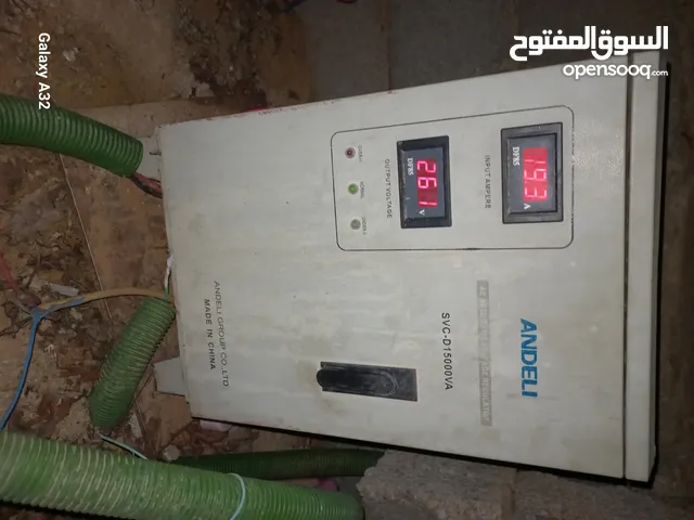 منظم تيار كهربائي رفع الجهد الكهرباء