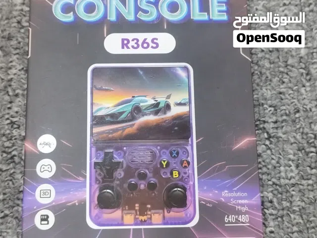 جهاز العابR36S المحمول (جديد) يشغل آلاف الالعاب (PSP.