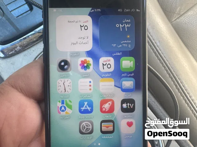 ايفون SE2 بطاريه 91 اصليه جهاز وكاله