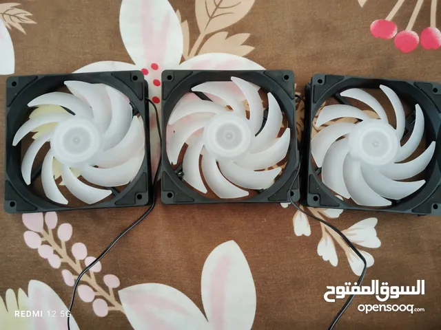 3pc RGB PC Fans brand new