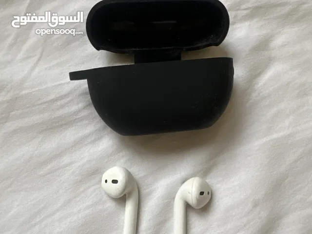 سماعات ابل بدون كيس مع الكفر airpods without case with cover