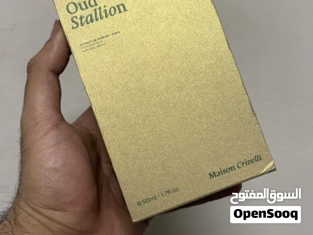 عطر عود ستاليون اصلي متبقي منها 40 مل من اصل 50 مل Oud stallion original perfume used