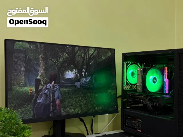 بيسي بحاله ممتازه بكرت 4060 و معالج i5 12400f و بسعر ممتاز جدا مع ماوس و كيبود و ماوس باد