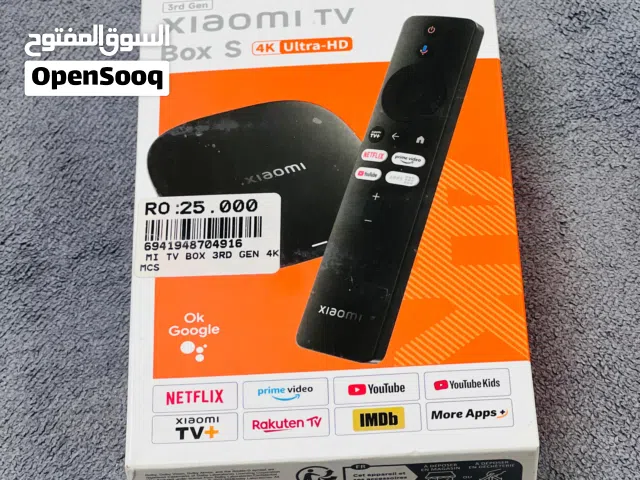 XIAOMI TV BOX 4K ULTRA HD 3RD GEN NEW AVAILABLE
