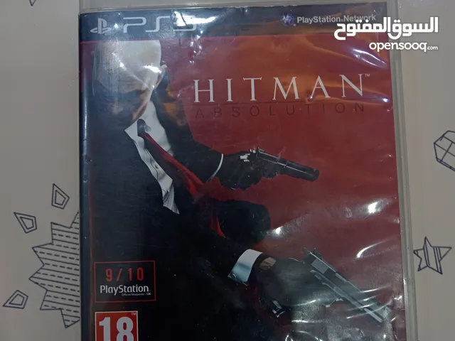 قرص هيت مان و قرص بيس 2014 بلي ستيشن 3 اقراص بحالة جيدة