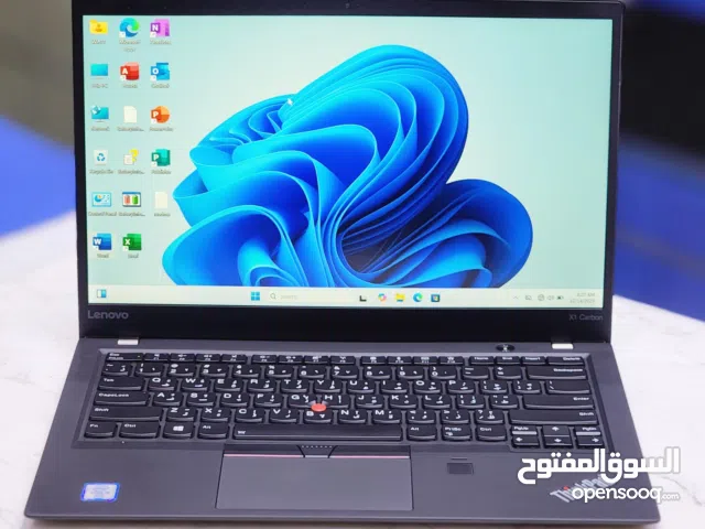 LENOVO THINKPAD X1 CARBON 6TH GENERATION 8GB RAM 256GB SSD 14INCH DISPLAY WINDOWS 11 PRO