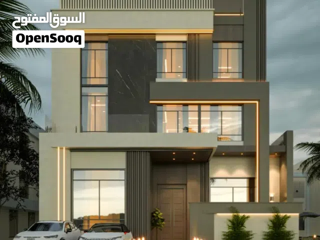 فيلا للبيع في سوق الجمعة قريبة لي ط16تتكون من 3 ادور كل دور شقة تشطيب ممتاز جدا مساحة آلأرض300متر