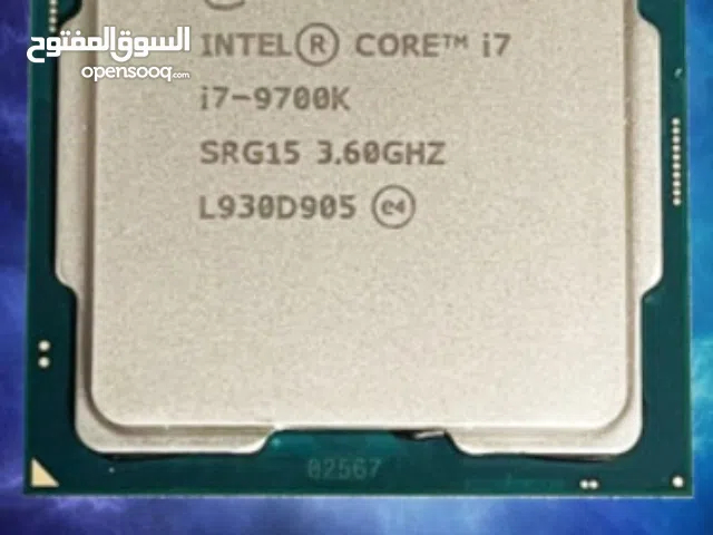 For Sale: Intel Core i7-9700K CPU (Used) — 9th Gen (8-Core, up to 4.9 GHz)