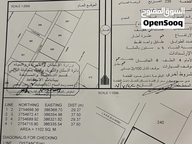 Industrial Land for Sale in Buraimi Mahdah