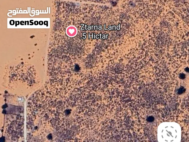 نص هكتار في الزطارنة للبيع