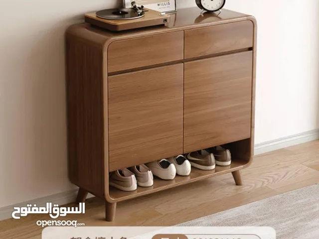 خزانة أحذية مودرن بني محروق