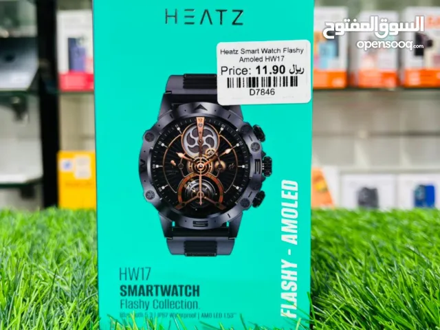 Heatz HW17 Smart Watch Flashy Edition – AMOLED 1.53" Display, Bluetooth 5.3 & Multi-Sport Features