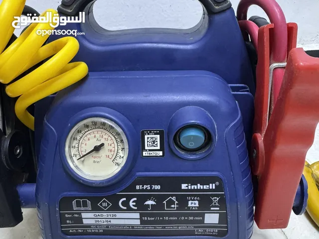 كمبريسور وشاحن بطارية سيارة