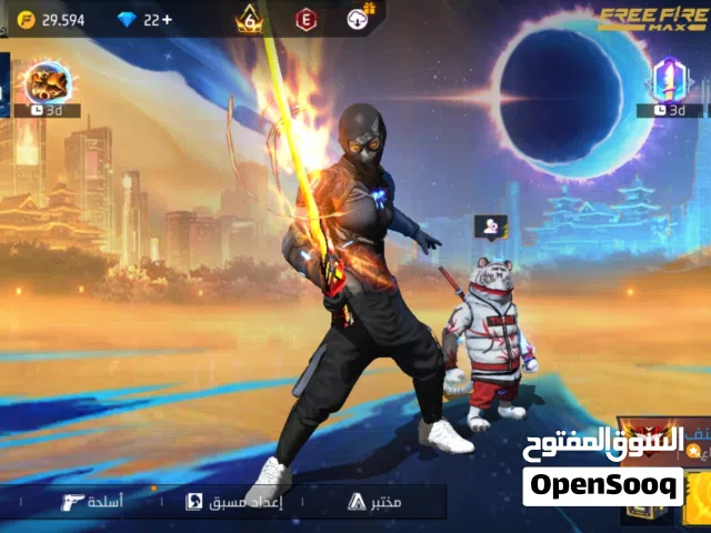 Free Fire Accounts and Characters for Sale in Tafila