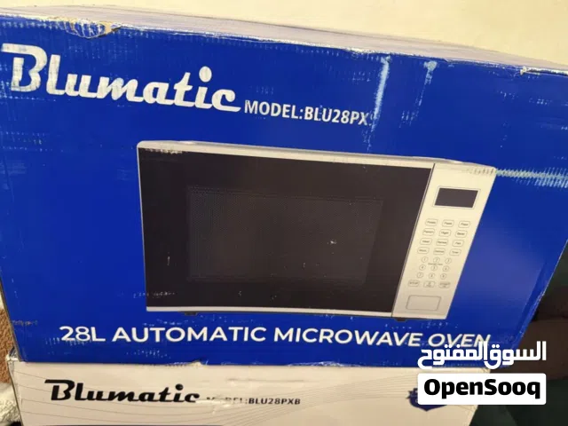 مايكروويف جديد بالكرتونة ماركة Blumatic 28 لتر لون سيلفر للبيع