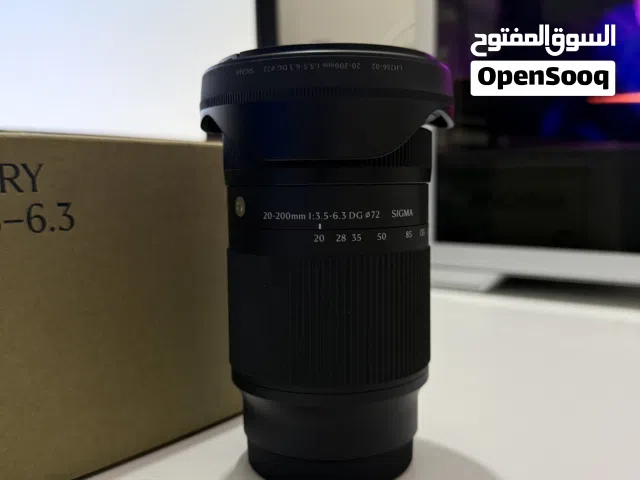 عدسة سيجما Sigma 20-200mm f3.5-6.3 with Warranty