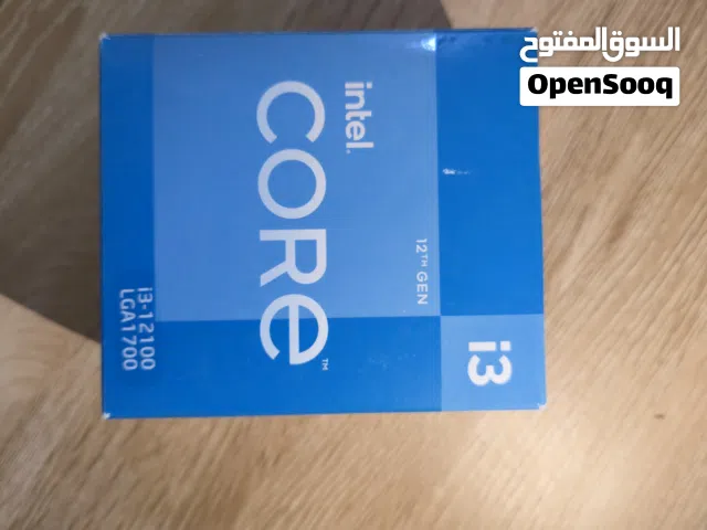 معالج 12100-13 intel مع المبرد الخاص فيه
