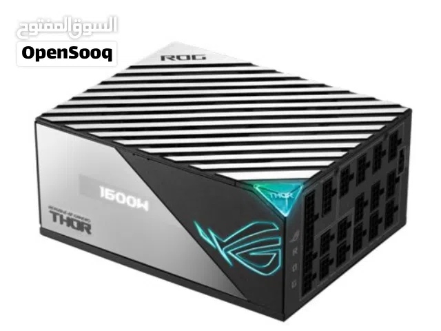 ASUS ROG Thor 1600W 80+ Titanium Fully Modular ATX Power Supply with Aura Sync & OLED Display