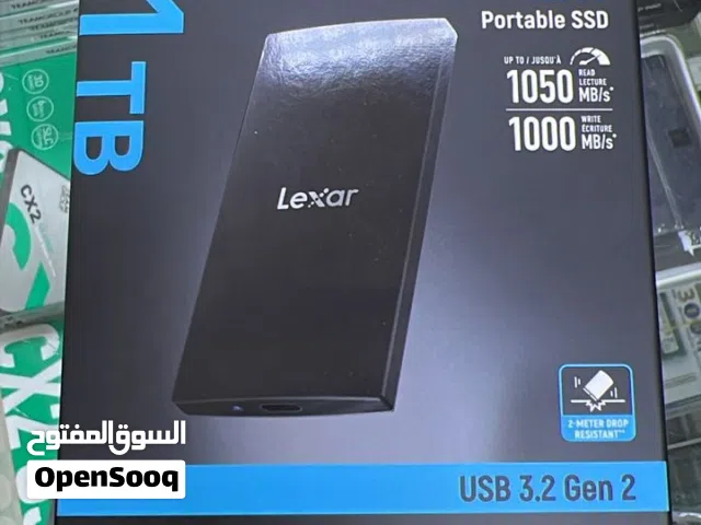هاردسك Lexer أمريكي 1 تيرا SSD خارحي