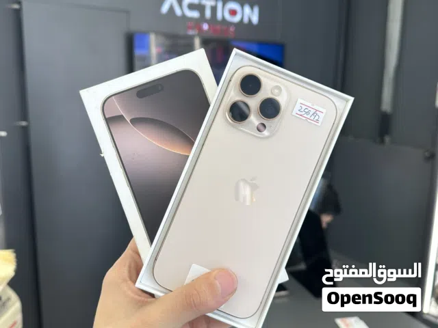 iPhone 16pro max 256Gb /بطاريته 92 مستعمل بحالة الوكالة الجهاز ولا ربع خدش معه كرتونته