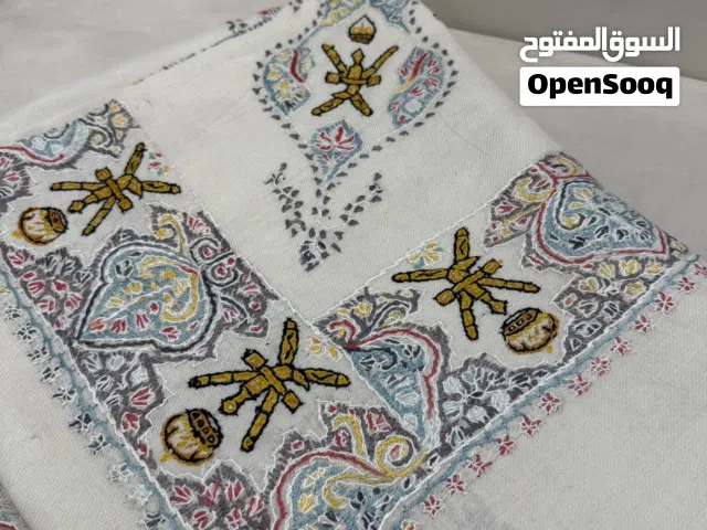 مصر خاص تاج وخنجر باللون الابيض خياطة يدوية