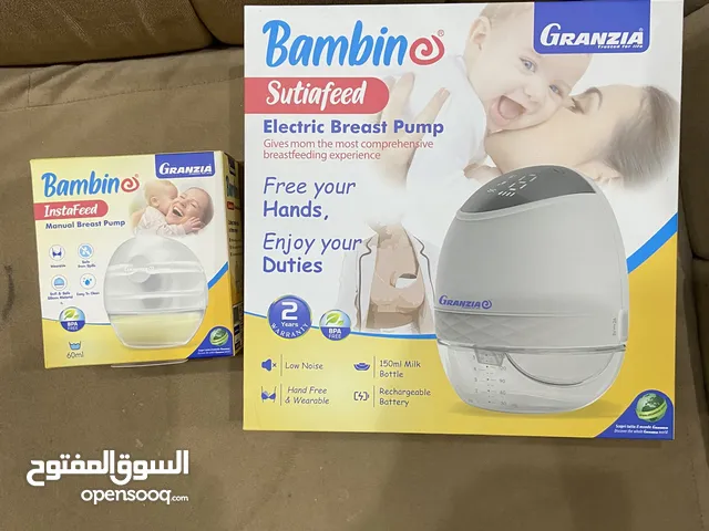 جهاز شفط حليب كهربائي Bambin – بحالة الجديد