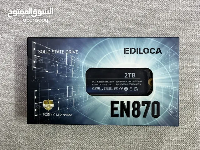 Ediloca EN870 2TB SSD NVMe M.2 جديد New